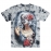 Футболка Muerte With Roses and Skull