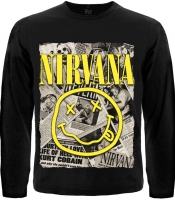 Лонгслив Nirvana (newspaper)