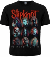Футболка Slipknot "We Are Not Your Kind" (masks)