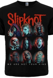 Футболка Slipknot "We Are Not Your Kind" (masks)