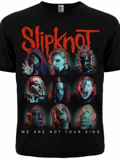 Футболка Slipknot "We Are Not Your Kind" (masks)