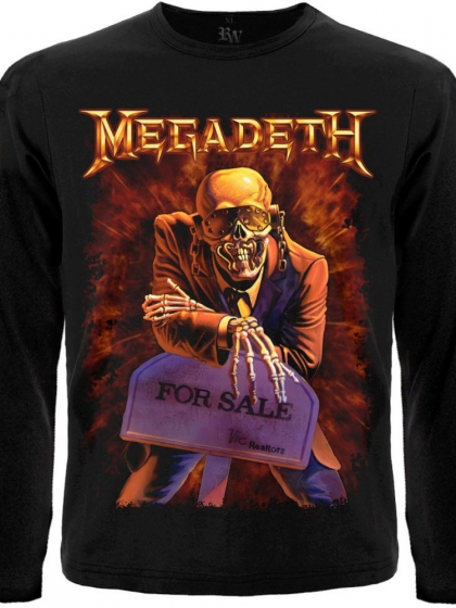Футболка з довгим рукавом Megadeth "Peace Sells… but Who’s Buying?"