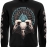 Футболка з довгим рукавом Валкнут (три черепи воронів) Футболка з довгим рукавом Валкнут (три черепи воронів)