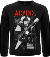 Футболка с длинным рукавом AC/DC (PWR UP Angus Young)