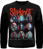 Футболка с длинным рукавом Slipknot "We Are Not Your Kind" (masks)