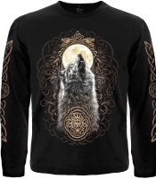 Футболка з довгим рукавом Вовк - Печатка Велеса