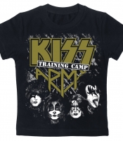 Детская футболка Kiss (training camp) черная