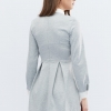 Платье KP-10124-4, (Серый меланж)  g-1100220089