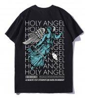 Футболка женская 216-8 Holy Angel, (Черный)