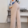 Брюки женские широкие из костюмной ткани тиар весенние  k-116755