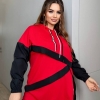 Костюм женский прогулочный из двунитки и плащевки весенний  k-116892