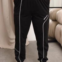 Спортивные женские штаны двухнитка с лампасами для весенне-летнего сезона 