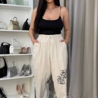 Джинсы baggy женские из коттон-денима свободного кроя с высокой посадкой летние