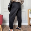 Женские джоггеры вельветовые свободного кроя на резинке Plus Size летние  k-122497