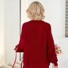 Свитер женский oversize трикотажный мягкий осенний  k-122825