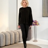 Свитер женский oversize трикотажный мягкий осенний  k-122826