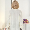 Свитер женский oversize трикотажный мягкий осенний  k-122827