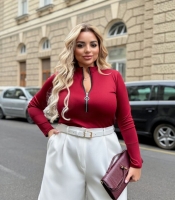 Лонгслив женский дайвинг с молнией осенний