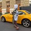 Рубашка женская из флиса в клетку свободного кроя осенняя  k-124007