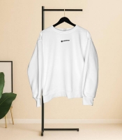 Худи женское из трикотажа пенье с велюровой утепленной основой свободного кроя с манжетами осеннее