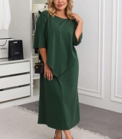 Костюм-двойка женский трикотажный турецкий из кулира платье с кофтой осенний