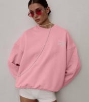 Костюм-двойка женский осенне-зимний из ангорки рубчик: свитер с воротником-гольф и лосины