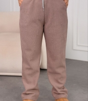 Брюки женские вельвет прямые утеплённые с карманами повседневные осенние зимние