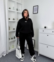 Спортивный костюм женский из тринитки пенье на флисе осенний