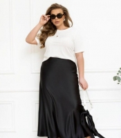 Юбка женская атласная