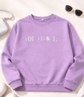 Свитшот женский из двунитки базовый с надписью весенний