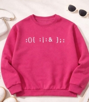 Свитшот женский из двунитки базовый с надписью весенний