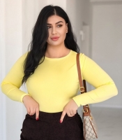 Лонгслив женский из микродайвинга облегающий базовый с длинным рукавом весенне-летний