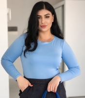 Лонгслив женский из микродайвинга облегающий базовый с длинным рукавом весенне-летний