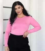 Лонгслив женский из микродайвинга облегающий базовый с длинным рукавом весенне-летний