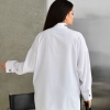 Рубашка женская софт с длинными рукавами весенняя  k-107190