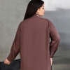 Рубашка женская софт с длинными рукавами весенняя  k-107191