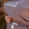 Костюм женский двунитка пенье оверсайз футболка + шорты  k-108408