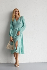 Сукня в горошок із вирізом на спинці ELISA 01 Сукня в горошок із вирізом на спинці ELISA 01