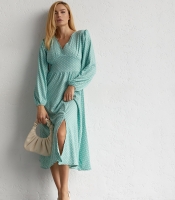 Сукня в горошок із вирізом на спинці ELISA