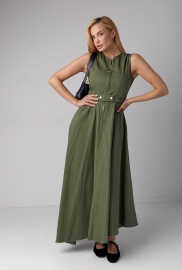 Сукня максі з блискавкою та асиметричним подолом Сукня максі з блискавкою та асиметричним подолом