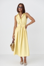 Бавовняна сукня з комірцем Бавовняна сукня з комірцем