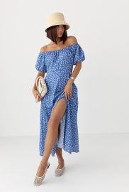 Квіткова сукня з рукавами Квіткова сукня з рукавами