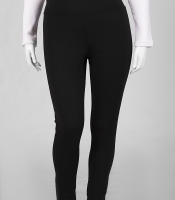 Лосины женские из дайвинга на флисе skinny зауженные с высокой посадкой утепленные осенние зимние