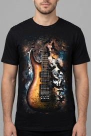 Футболка Crow and Guitar in Space