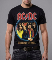 Футболка AC/DC "Highway To Hell"
