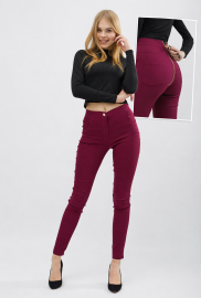 Облегающие леггинсы с молнией сзади 32047 Облегающие леггинсы с молнией сзади 32047