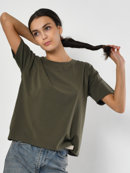 Женская футболка Standart oversize 57789