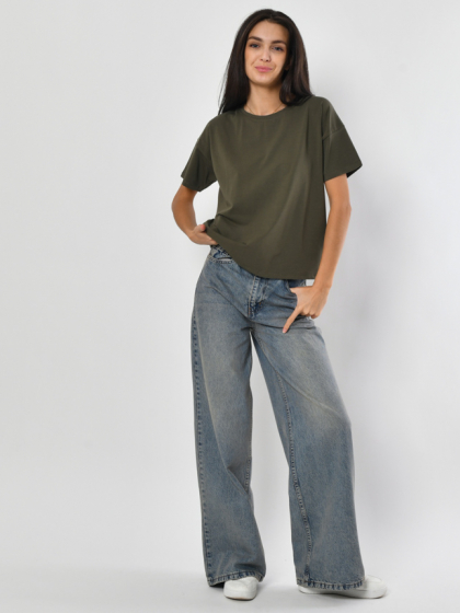 Женская футболка Standart oversize 57789