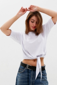 Женская футболка Standart с завязкой 57786 Женская футболка Standart с завязкой 57786