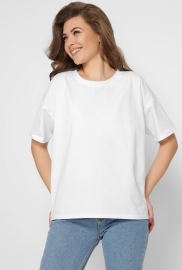 Футболка женская хлопковая Standart oversize CRC -237-3 57822 Футболка женская хлопковая Standart oversize CRC -237-3 57822